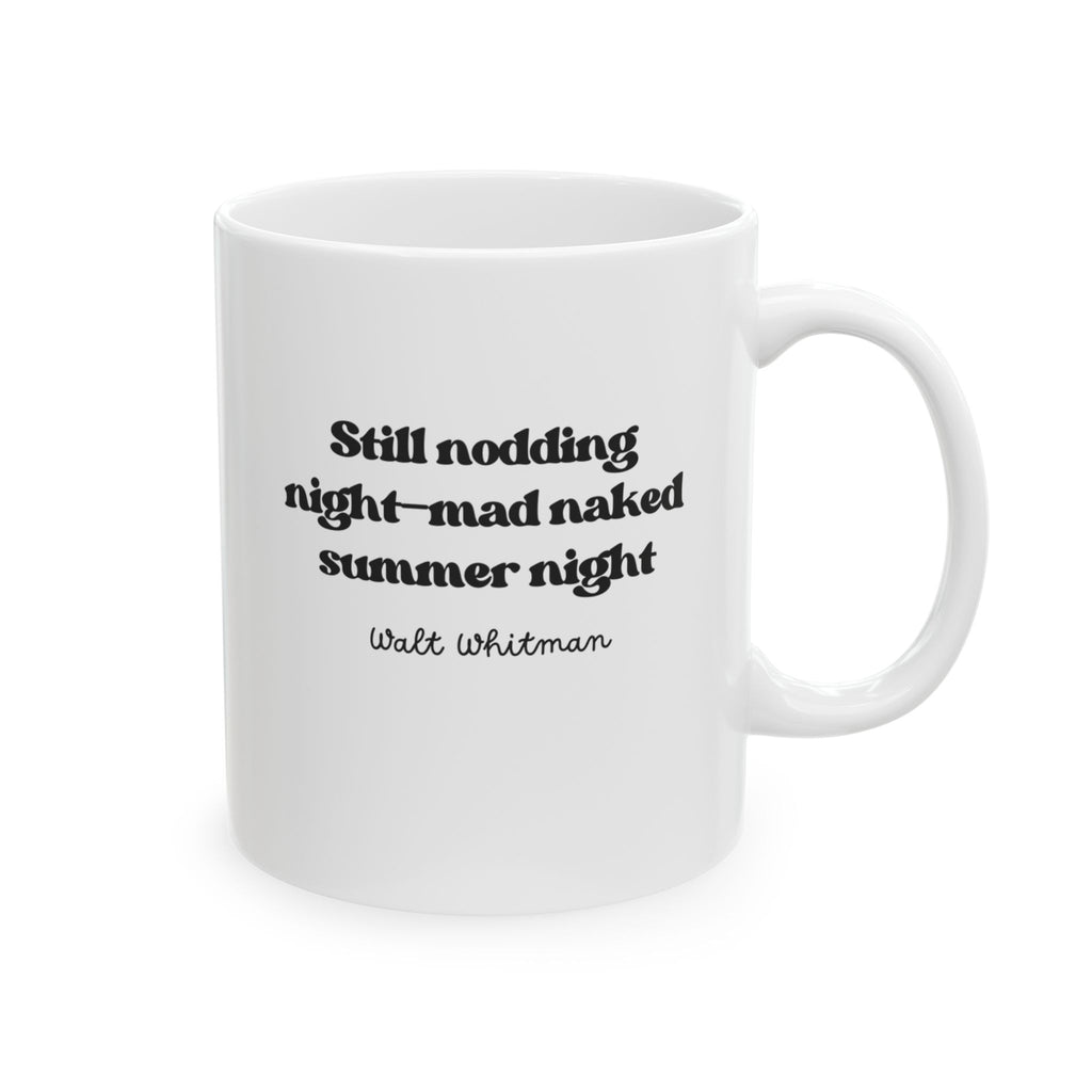 Coffee Quote Mug | Whitman "Night" | 11 oz