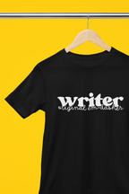 Writer: Original Em Dasher T-Shirt | Unisex | Bella+Canvas