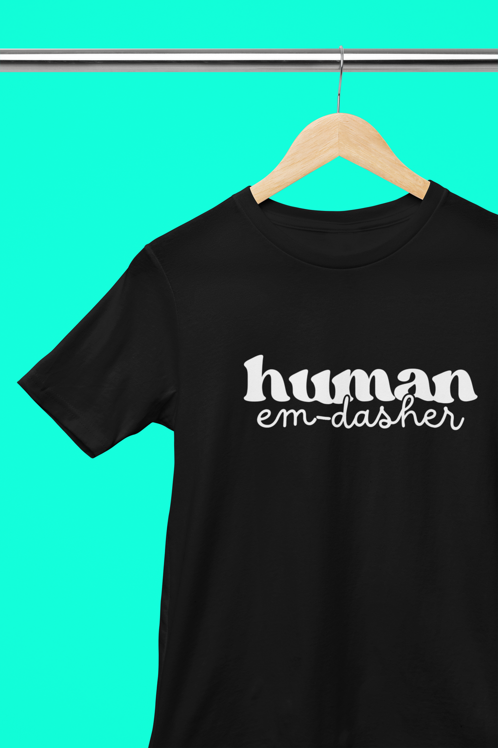 Human: Em-Dasher T-Shirt | Unisex | Bella+Canvas