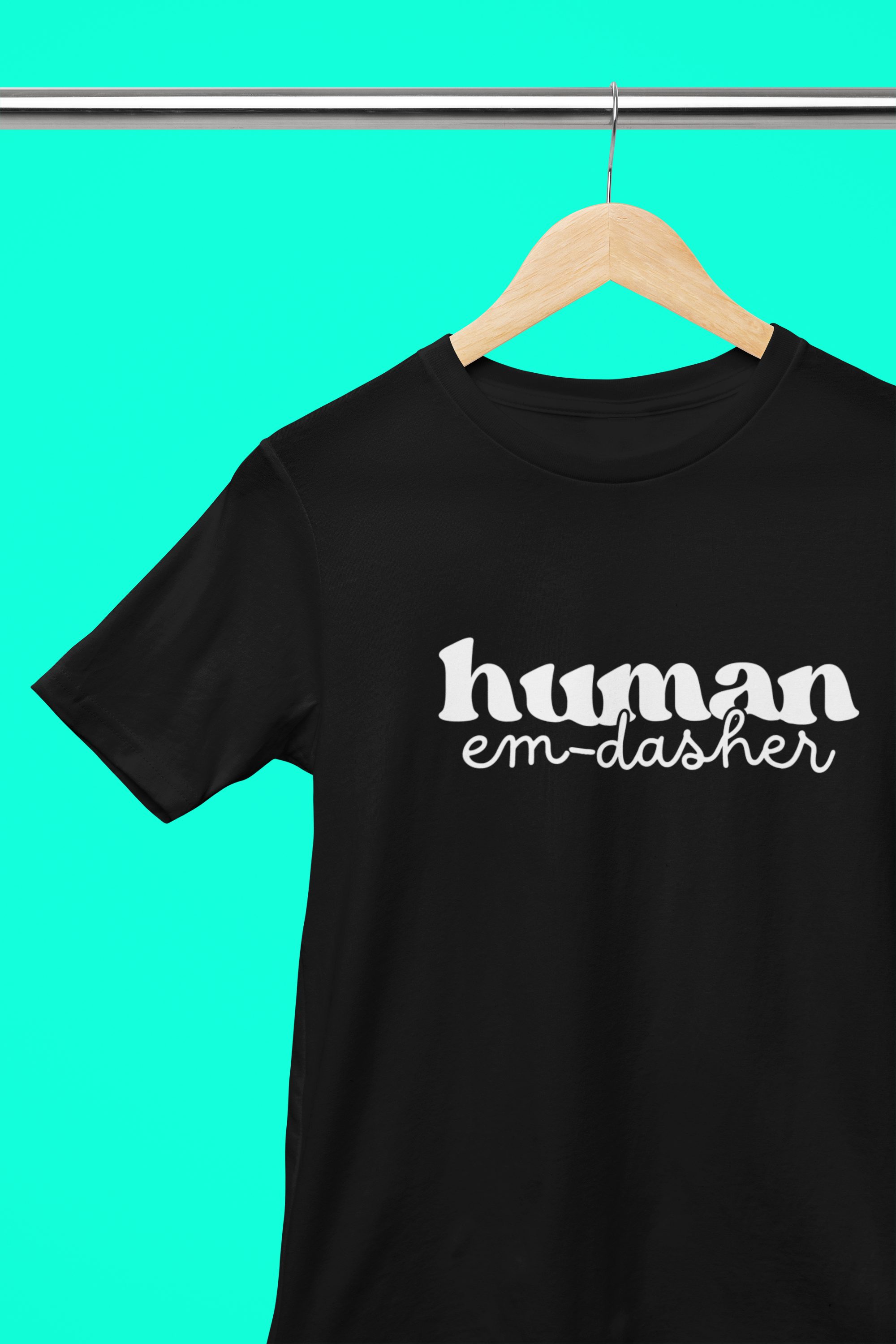 Human: Em-Dasher T-Shirt | Unisex | Bella+Canvas