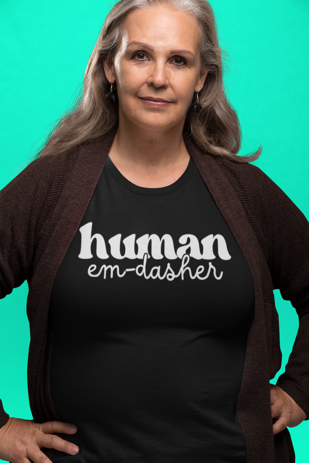 Human: Em-Dasher T-Shirt | Unisex | Bella+Canvas