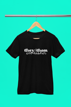 They/Them: Em-Dasher T-Shirt | Unisex | Bella+Canvas